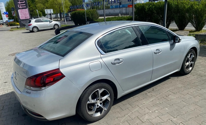 Peugeot 508 cena 47500 przebieg: 153000, rok produkcji 2016 z Zgorzelec małe 56